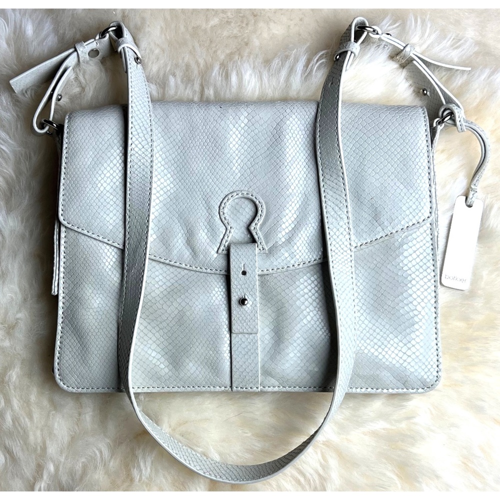 Botkier Isla Embossed Leather (Faux Lizard) Shoulder Bag + Orig.DustBag = [NWOT]